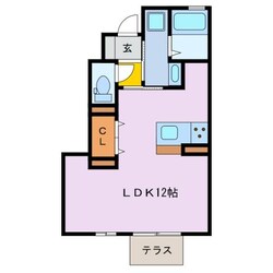 ＲＥＳＩＤＥＮＣＥ蔵持の物件間取画像